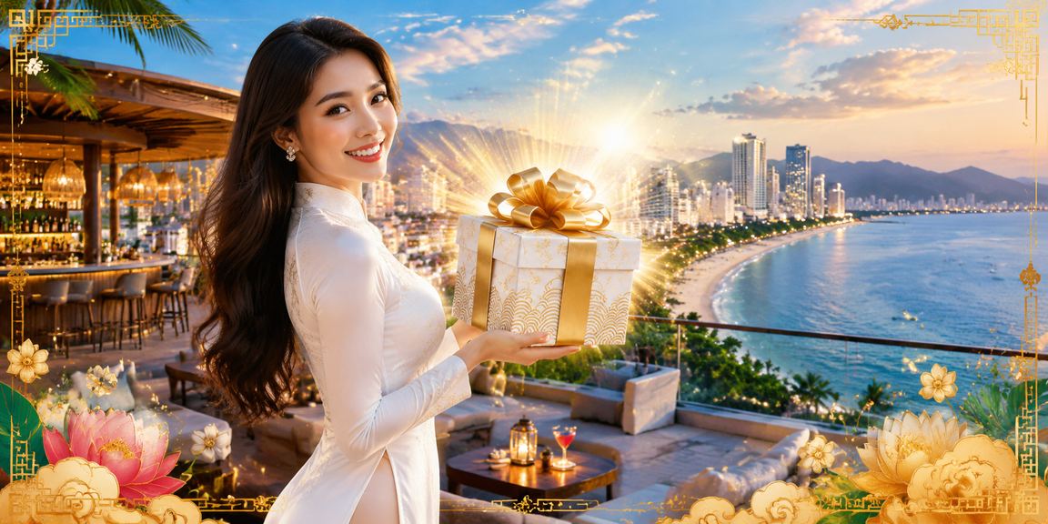 Người chơi tại casino nhà Nha Trang trong trang phục truyền thống Áo dài